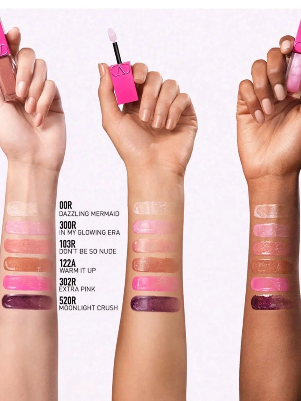 Valentino Pink Lip Gloss - Sheer Coral-Pink Shine